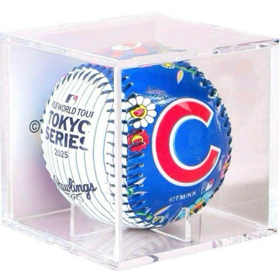 Takashi Murakami Ball MLB 2025 Cubs Flower World Tour Series Japan