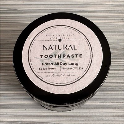 Nana z Naturals Apothecary Natural Toothpaste Fresh All Day Long 3.5 oz