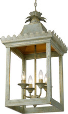 Vintage Sage 4-Light Pendant by  - Stylish Ceiling Fixture