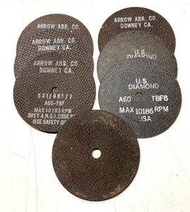 7 Cut Off Discs 6 inch Metal Cutting Diamond Brand