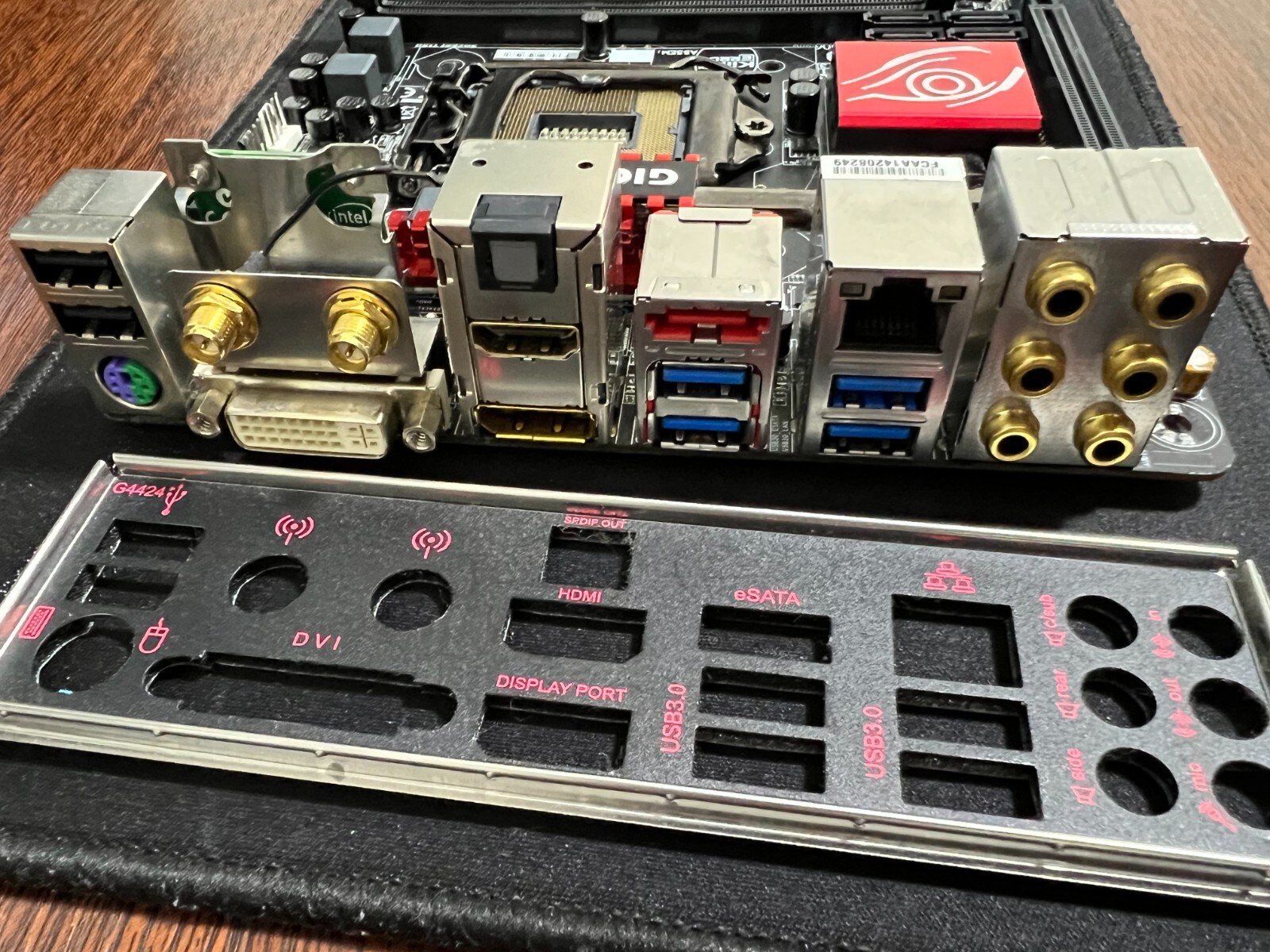 Gigabyte Z97NGaming 5 Wifi, MINI ITX Motherboard, Socket 1150, 4 GEN