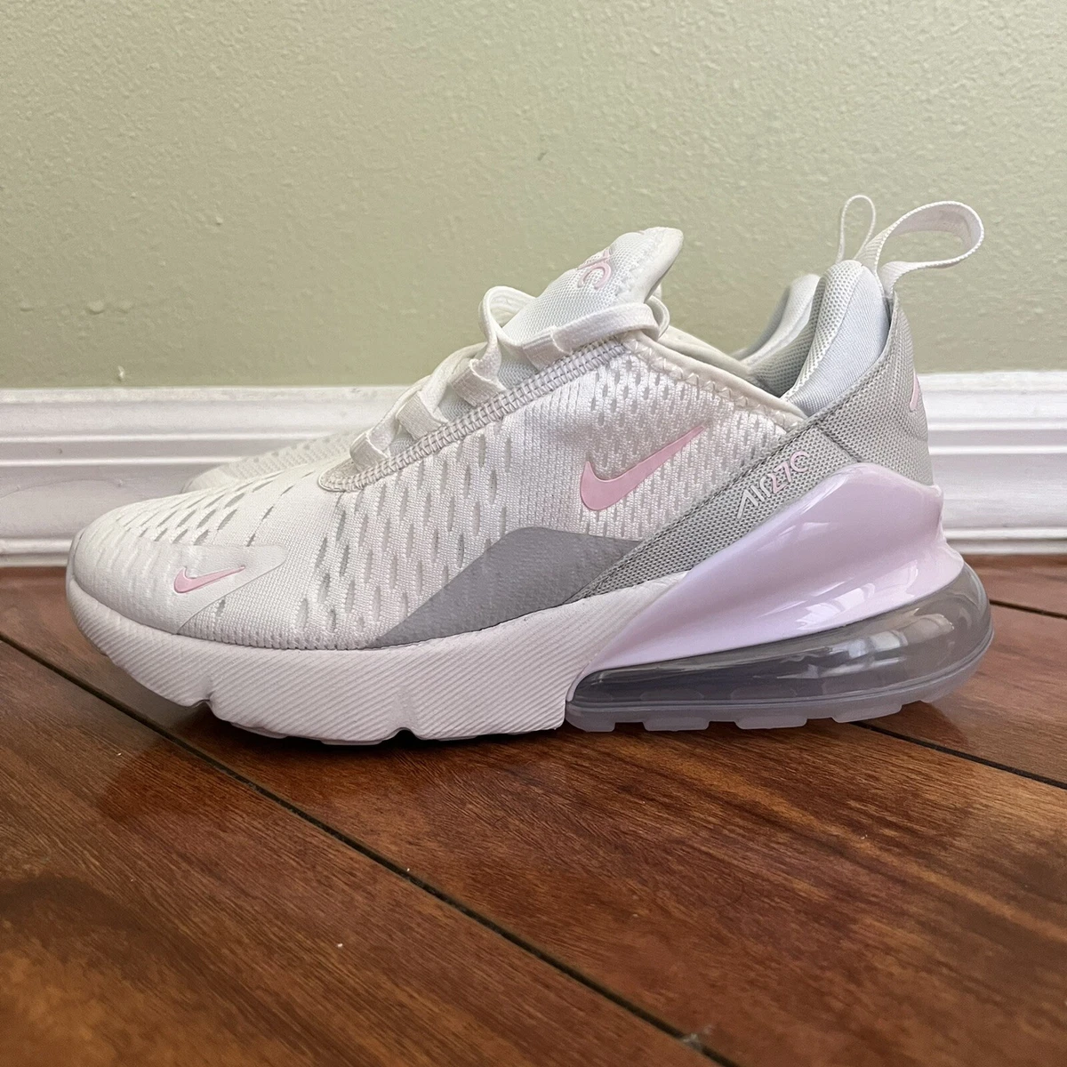 Nike air 270 clearance womens grey and pink