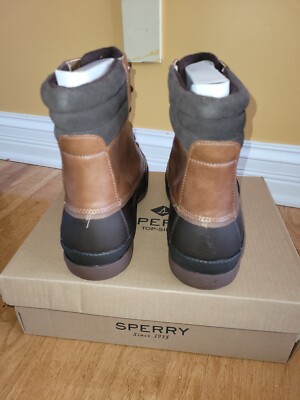 Sperry Mens Cold Bay Boot BOOTS Tan/brown 11 Wide for sale online