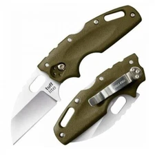 COLD STEEL Tuff Lite Lockback 20LTG Knife AUS8A Steel OD Green Griv-Ex