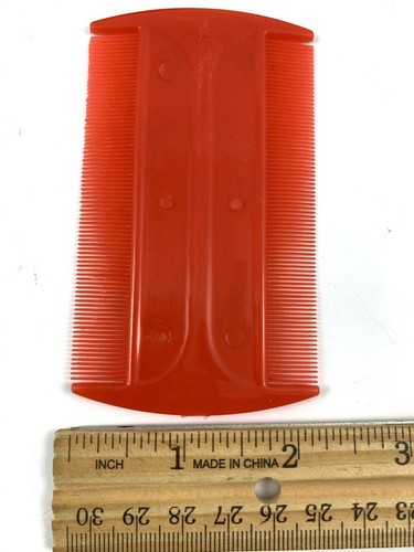 12 Pcs Lice Comb USA Fine Tooth Hair Adult Kids Pocket Flea Nit Tick pet cat dog - Picture 7 of 8