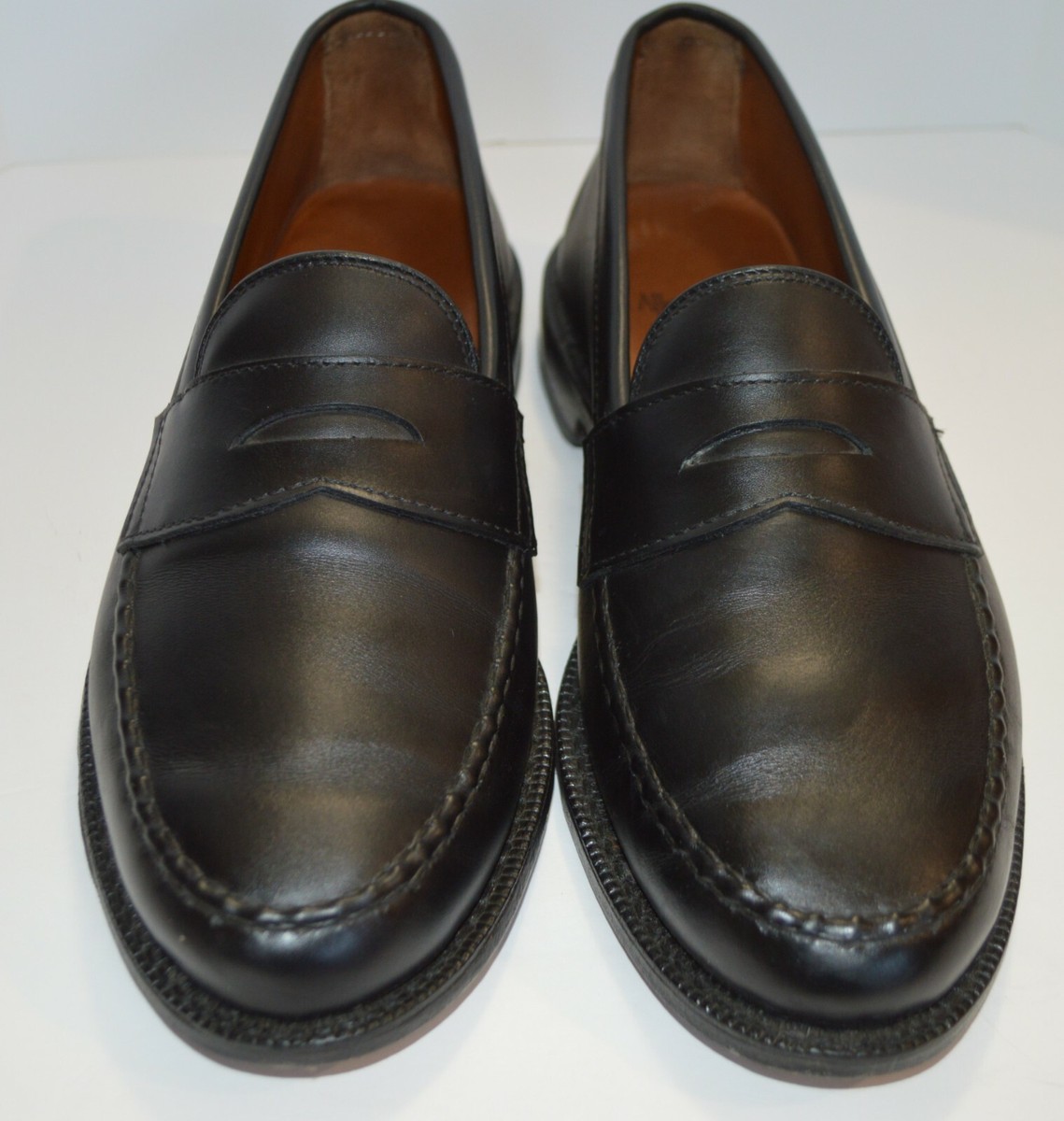 Allen Edmonds コートバン　patriot ローファー Allen Edmonds Patriot Penny Loafers Black Shell Cordovan Men's SZ