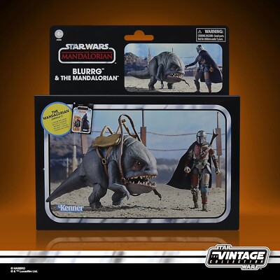 Star Wars The Mandalorian: Pop! The Mandalorian on Blurrg Deluxe Vinyl Figure