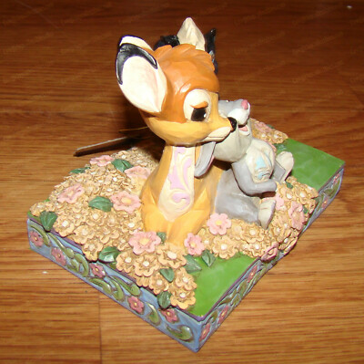 Childhood Friends (Disney Traditions, Jim Shore 6008318) Bambi