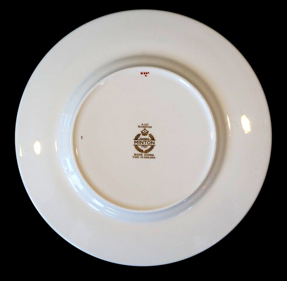 Stunning Minton Riverton Salad Plate