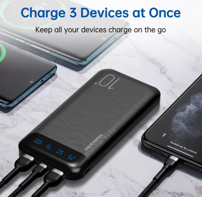 Power Bank for Heated Vest Jacket Scarf Pants USB Battery Pack Portable Charger*