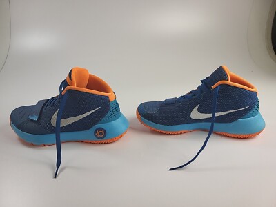 KD TREY 5 III BASKETBALL SHOES MENS SIZE 9 BLUE ORANGE  display picture 1