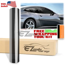 VLT 20% Uncut Roll 20" x 10FT Window Tint Film Charcoal Black Car Glass Office