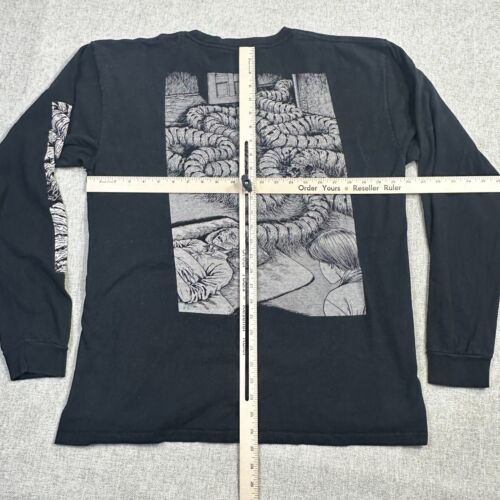 Junji Ito Men's Large Long Sleeve Double-Sided Horror Manga Anime Dear Ancestors - Picture 8 of 10