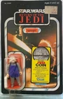 VINTAGE STAR WARS 1983 ROTJ UGNAUGHT MOC 65-B BACK CLEAR BUBBLE FETT COIN OFFER