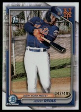 2024 Bowman Chrome Prospects Refractor 42/499 Jensy Rivas #BCP-251 GS1