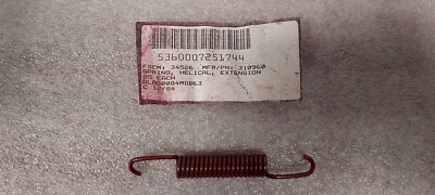 '1 PIECE' - PN# 310960 - MULTI-FLEX SPRING - SPRING,HELICAL,EXTENSION