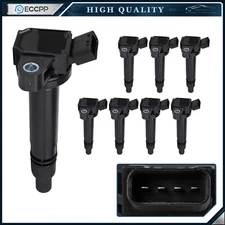 ECCPP 8 Ignition Coils For 2008 2009 2010 2011 Lexus GS460 4.6L V8 9091902254