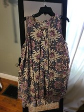 Jodifel High Low Hem Shift Dress Boho  Sleeveless  Size Medium