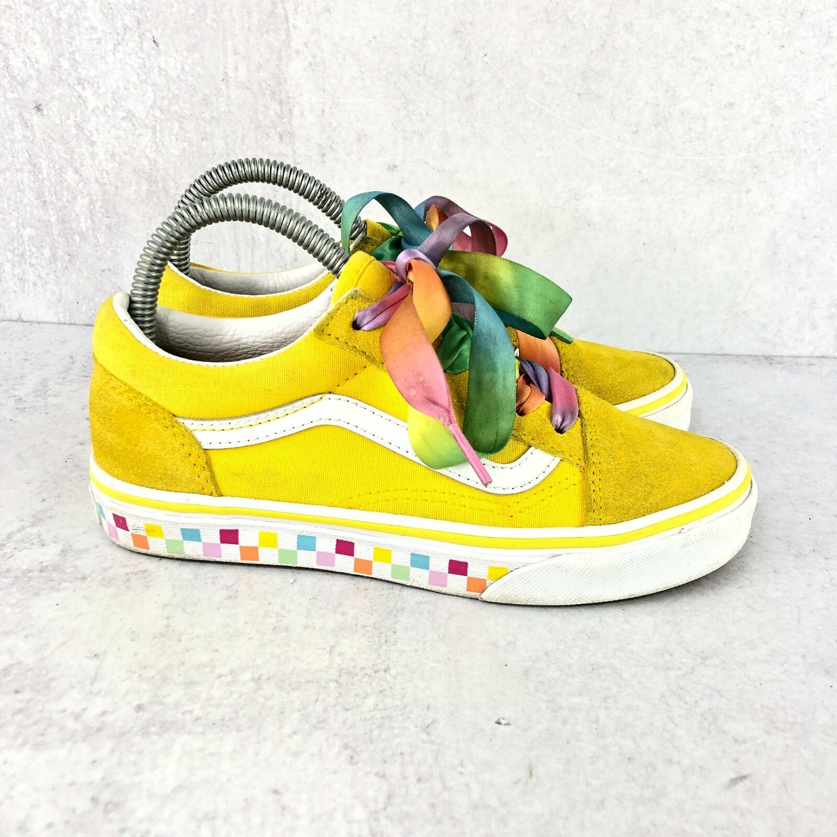 Yellow vans size 2 Clearance
