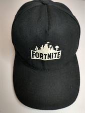 Fortnite Gaming Hat Black White Baseball Cap Adjustable Snapback