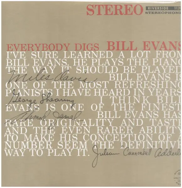 その他 LP Bill Evans Everyboody Digs Bill Evans MW2057 RIVERSIDE /00260 Everybody Digs Bill Evans (LP) – Craft Recordings