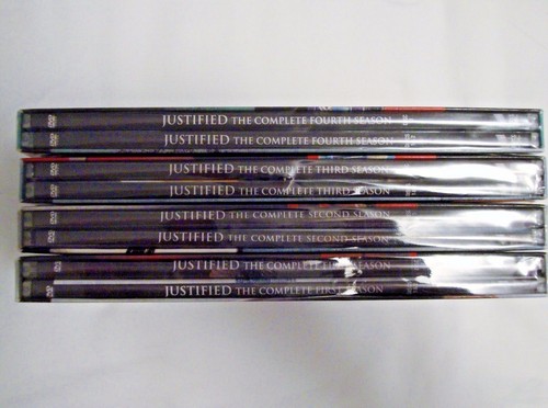 JUSTIFIED SEASONS 1-4, 1 2 3 4, DVD, Timothy Olyphant, NEW & SEALED W/SLIPCOVERS - Picture 11 of 11