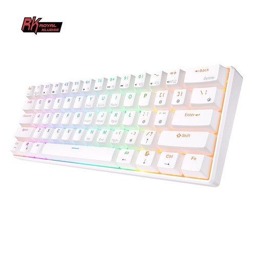 RK ROYAL KLUDGE RK61 61-Keys Mechanical Keyboard Hot Swappable Gaming Keyboard - Picture 25 of 25