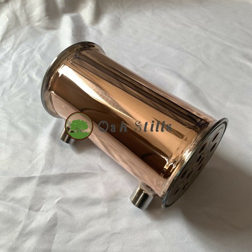 3" 4" Copper Dephlegmator Condenser for Still Alcohol Distiller Reflux