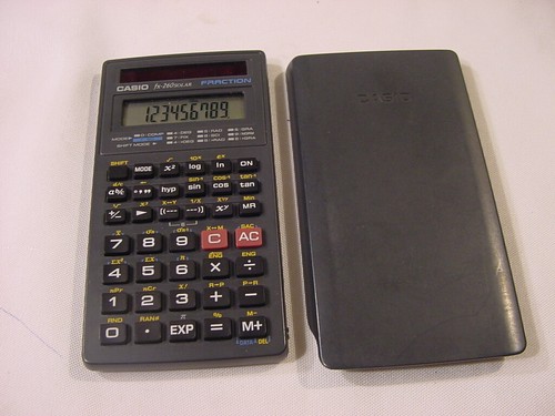 Casio Fx 260 Solar Fraction Calculator Ebay