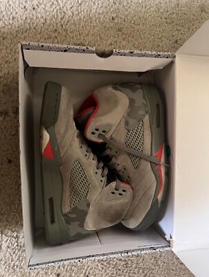 jordan 5 camo real vs fake