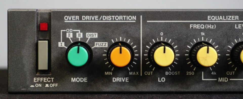 Boss ROD-10 80's Over Drive / Distortion Vintage Micro Rack - Effects Unit - Image 2 of 4