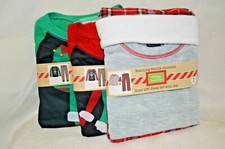 U PICK Matching Family SLEEPWEAR Pajamas PJ's Elf BOY Girl Plaid SZ SM  MED New