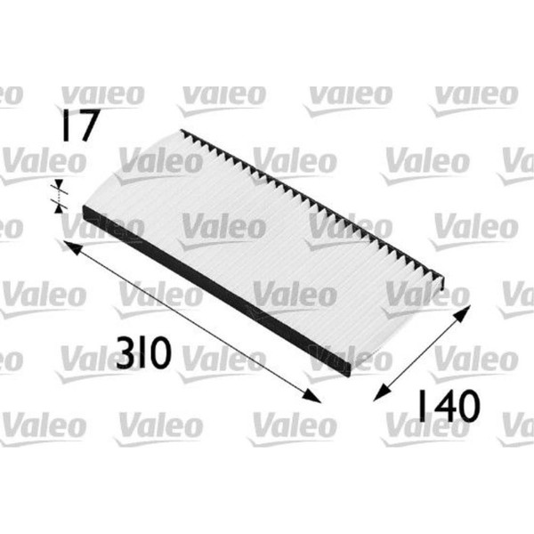 Valeo Innenraumfilter Partikelfilter FüR Fiat Punto Van 176L Lancia Y 840A-image