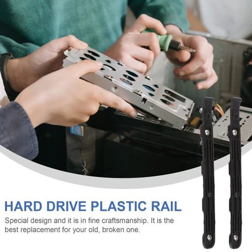 1Pair Chassis Hard Drive Mounting Rails for Easy Replacement