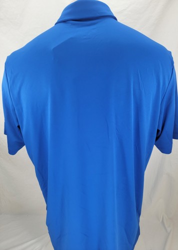 NEW Texas Rangers Blue Columbia Omni-Wick Drive SS Golf Polo Shirt Men's XL - Picture 3 of 9