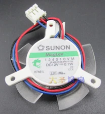 MSI X550 124010VM 14.MS.CT.58.B487.F.GN DC12V 0.7W 3Pin Graphic Card Cooling Fan