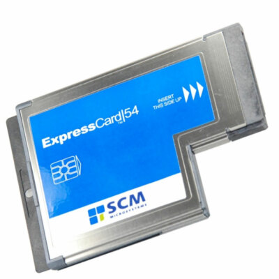 Smartcard Lesegerät ExpressCard 54 SCR3340 SCM Mikrosysteme