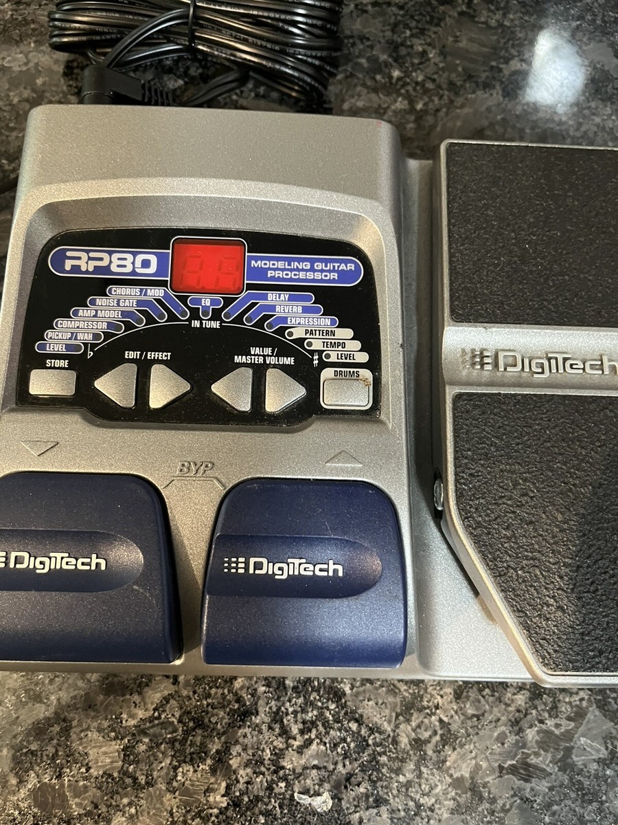 DigiTech RP80 Multi Effects Pedal Modeling Guitar Processor NEW