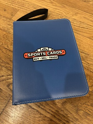 card display binder Sports card binder-Slots under each card to display prices- Look at  pictures👆!