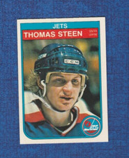 1982-83 OPC O-pee-chee Hockey # 391 Thomas Steen Rookie Card