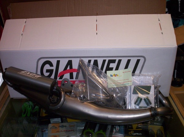 SchalldäMpfer Giannelli Extra V2 Piaggio NRG Power DD Kat '05-11 Purejet Ie-image