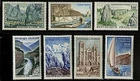 France   1965   Scott # 1124-1130   Mint Never Hinged Set