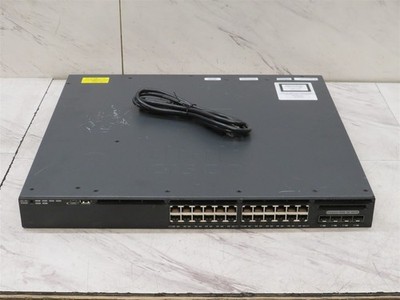 Cisco Catalyst WS-C3650-24TS-L 24-Port Gigabit 4x1G SFP LAN Base Switch