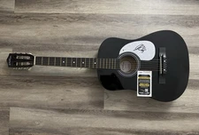 Luke Combs Autograph Signed Black Guitar Ashthorpe 38” Country Music JSA COA