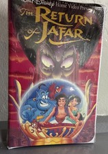 Disney Aladdin The Return of Jafar VHS Movie In Clamshell NEW FACTORY SEALED