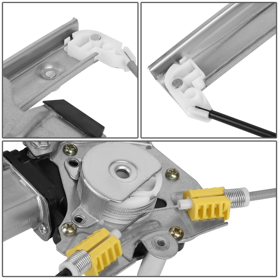 Fit 04 08 Pontiac Grand Prix Power Window Regulator Wmotor Rear Right Rh Side Ebay 