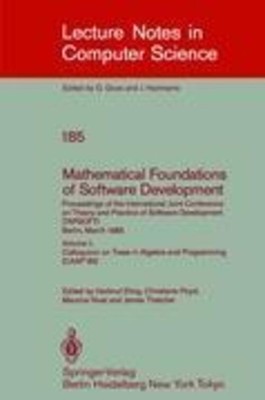 Hartmut Ehrig (u. a.) | Mathematical Foundations of Software Development....
