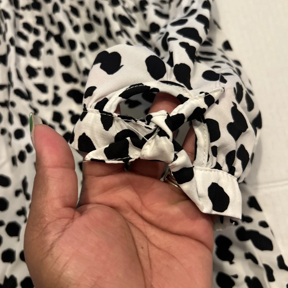 BLUSA CON HOMBROS DESCUBIERTOS con estampado animal para mujer talla XL nueva Foto 2 de 4