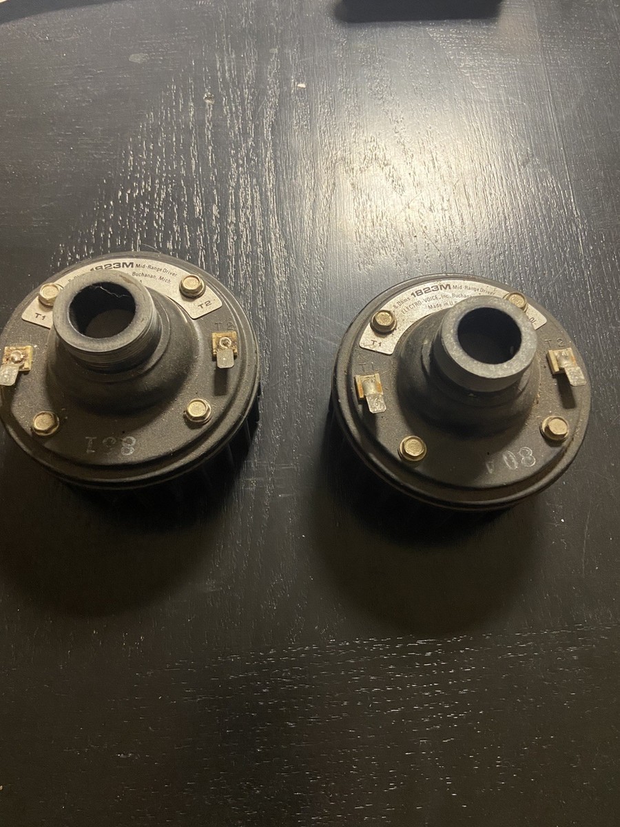 Pair Electro Voice EV 1823M - 8 Ohm Mid-Range Compression Driver
