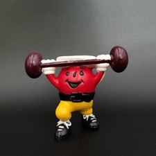 1990s Kool-Aid Kool-Aid Man Kraft General Foods Weightlifting PVC Vintage Figure